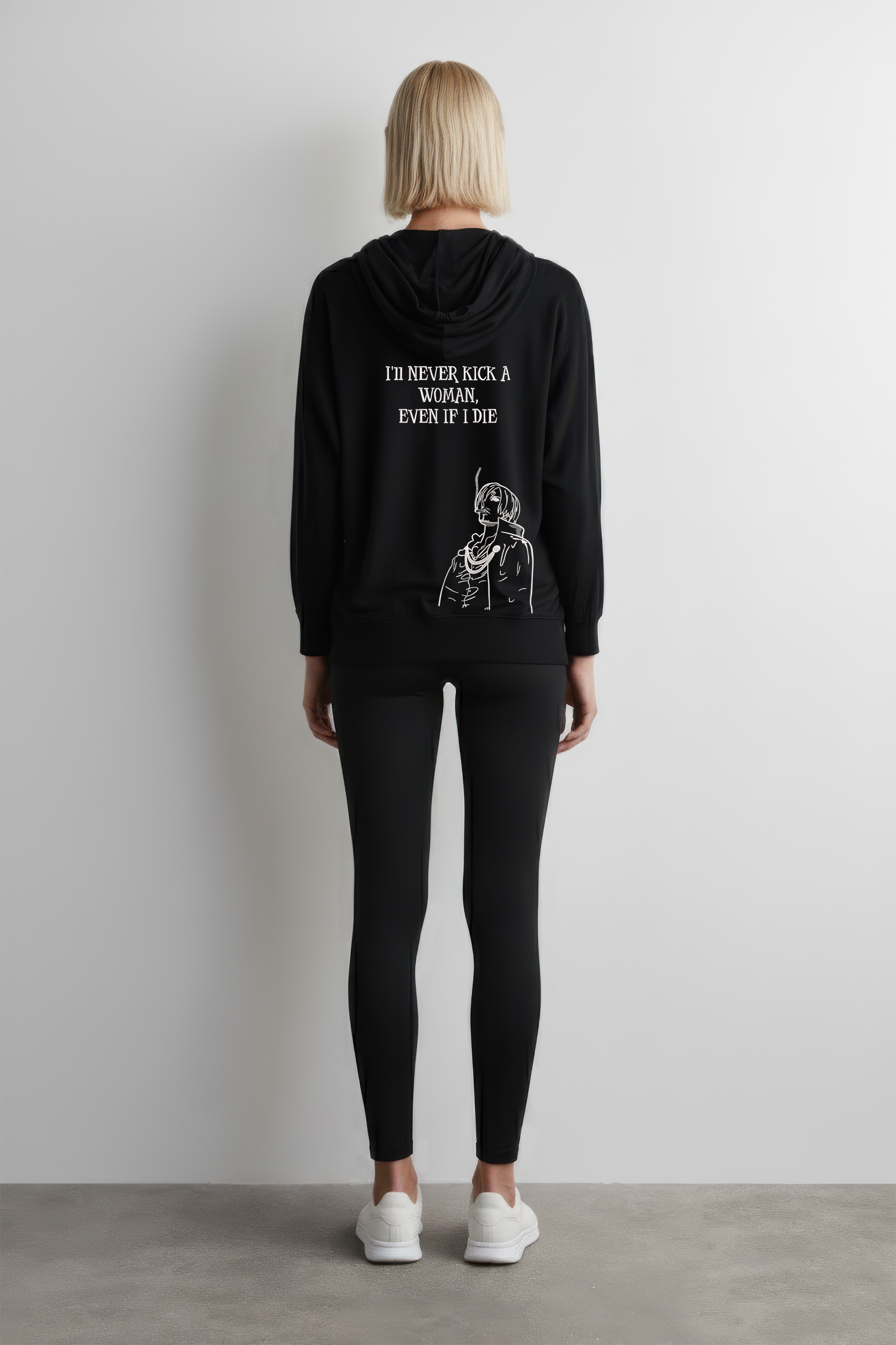 KAEL - OVERSİZE SWEATSHİRT - Vinsmoke Sanji  Yeniden Yapılandırılmış Nakış