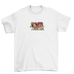 KAEL - Baggy x Shanks Oversize Tshirt Yeniden Yapılandırılmış Nakış