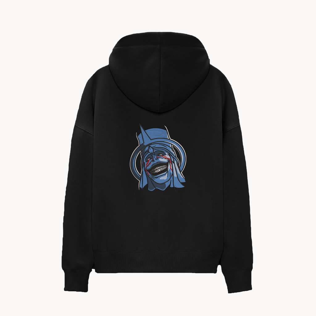 KAEL - OVERSİZE SWEATSHİRT - Statue Of GOD Yeniden Yapılandırılmış Nakış