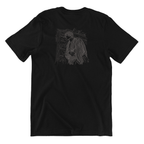 KAEL - Toji Zenin Oversize Tshirt Yeniden Yapılandırılmış Nakış