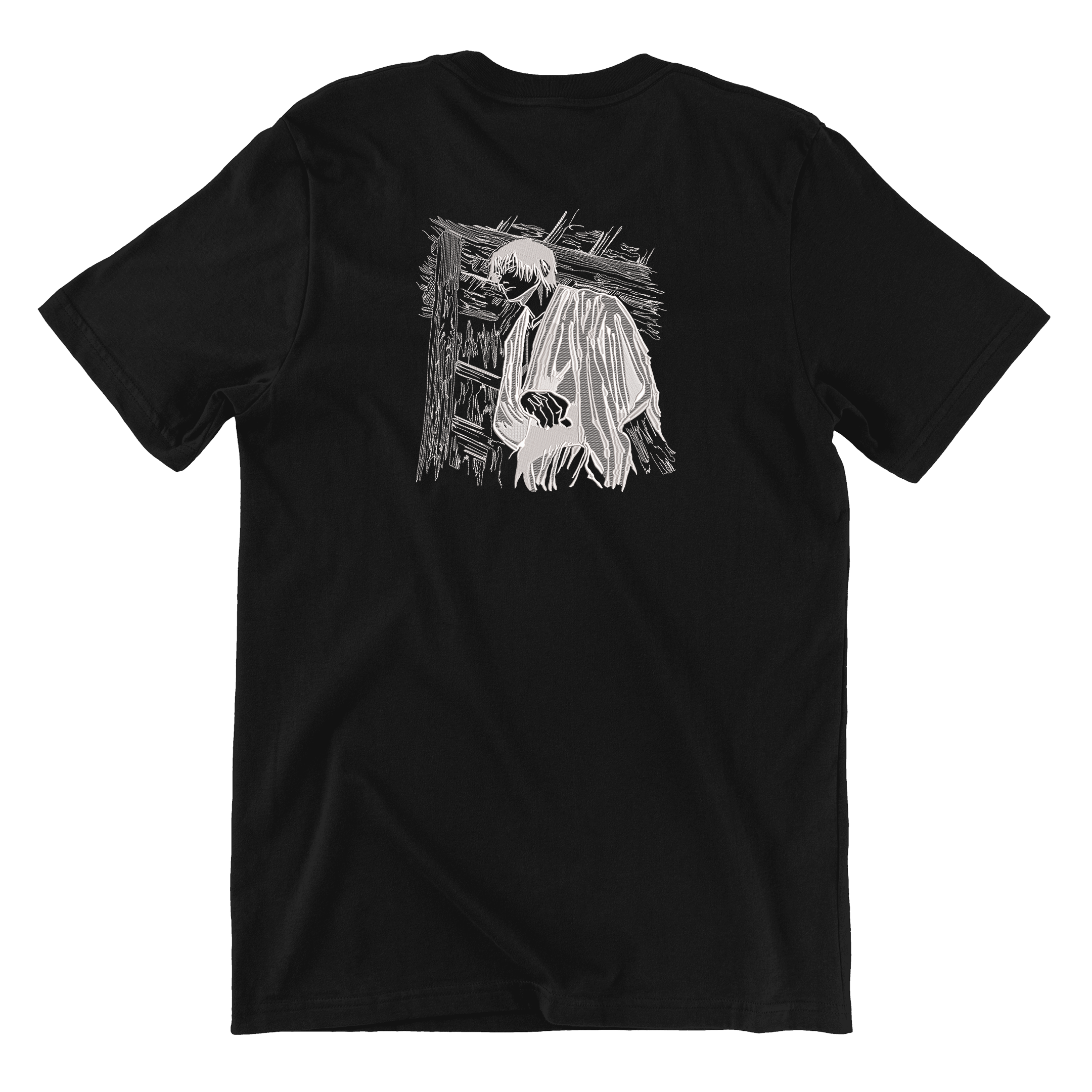 KAEL - Toji Zenin Oversize Tshirt Yeniden Yapılandırılmış Nakış