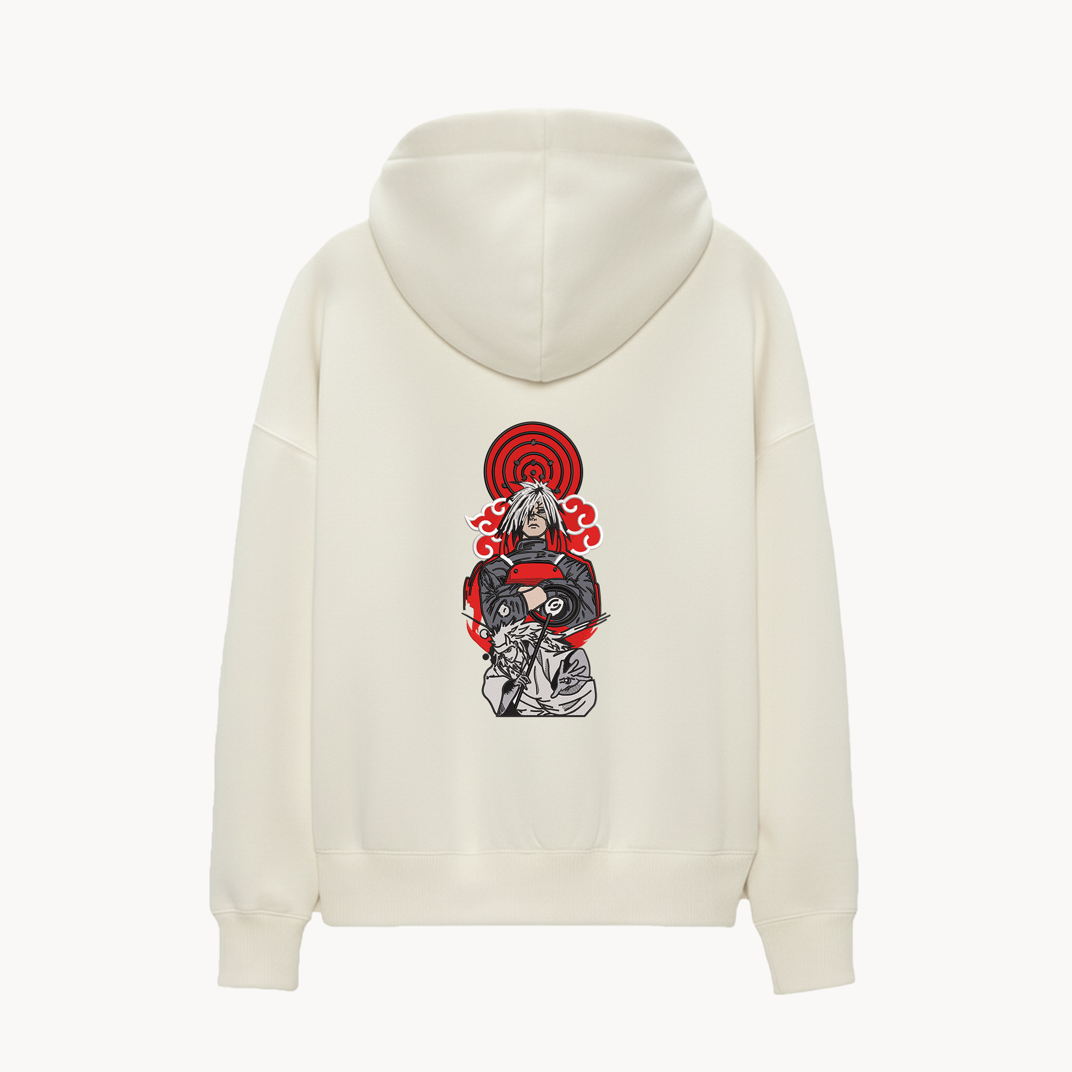 KAEL - OVERSİZE SWEATSHİRT - Uchiha Madara Yeniden Yapılandırılmış Nakış