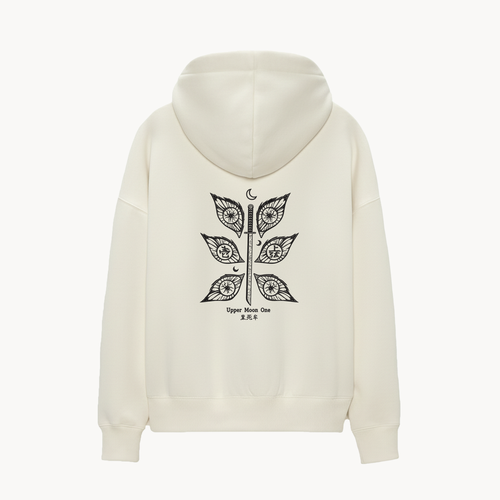 KAEL - OVERSIZE SWEATSHIRT - Upper Moon 1 Yeniden Yapılandırılmış Nakış