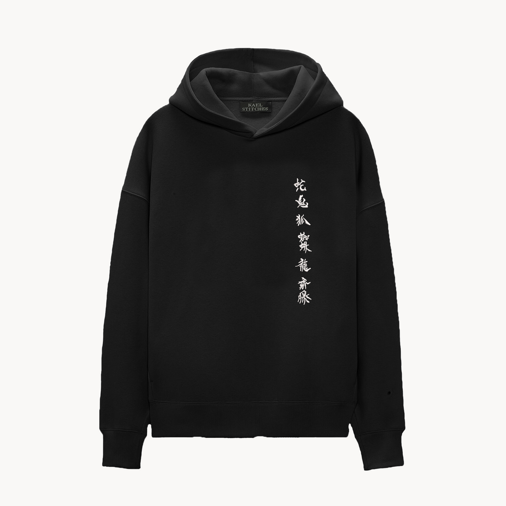 KAEL - OVERSİZE SWEATSHİRT - Yotei Yeniden Yapılandırılmış Nakış