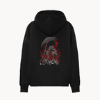 KAEL - OVERSİZE SWEATSHİRT - ZARAKİ KENPACHİ Yeniden Yapılandırılmış Nakış