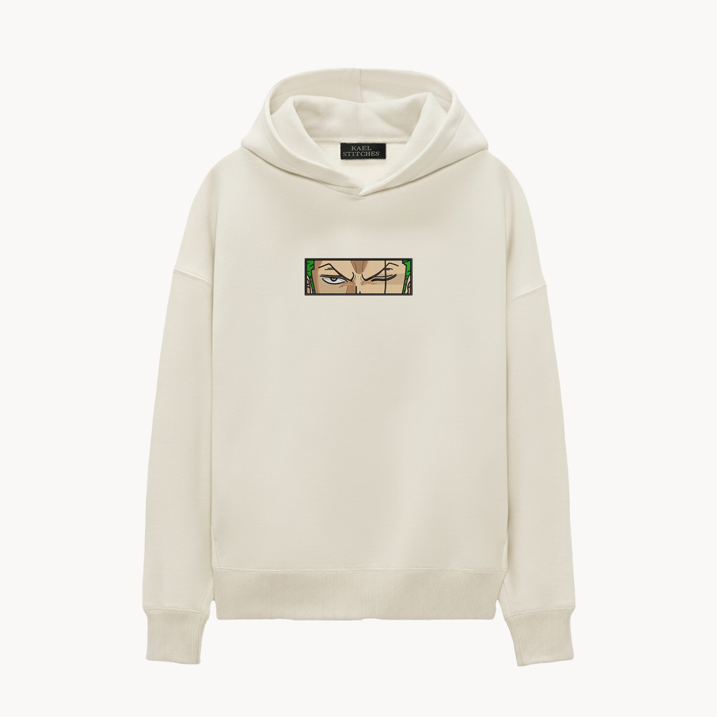 KAEL - OVERSİZE SWEATSHİRT - RORONOA ZORO EYES Yeniden Yapılandırılmış Nakış