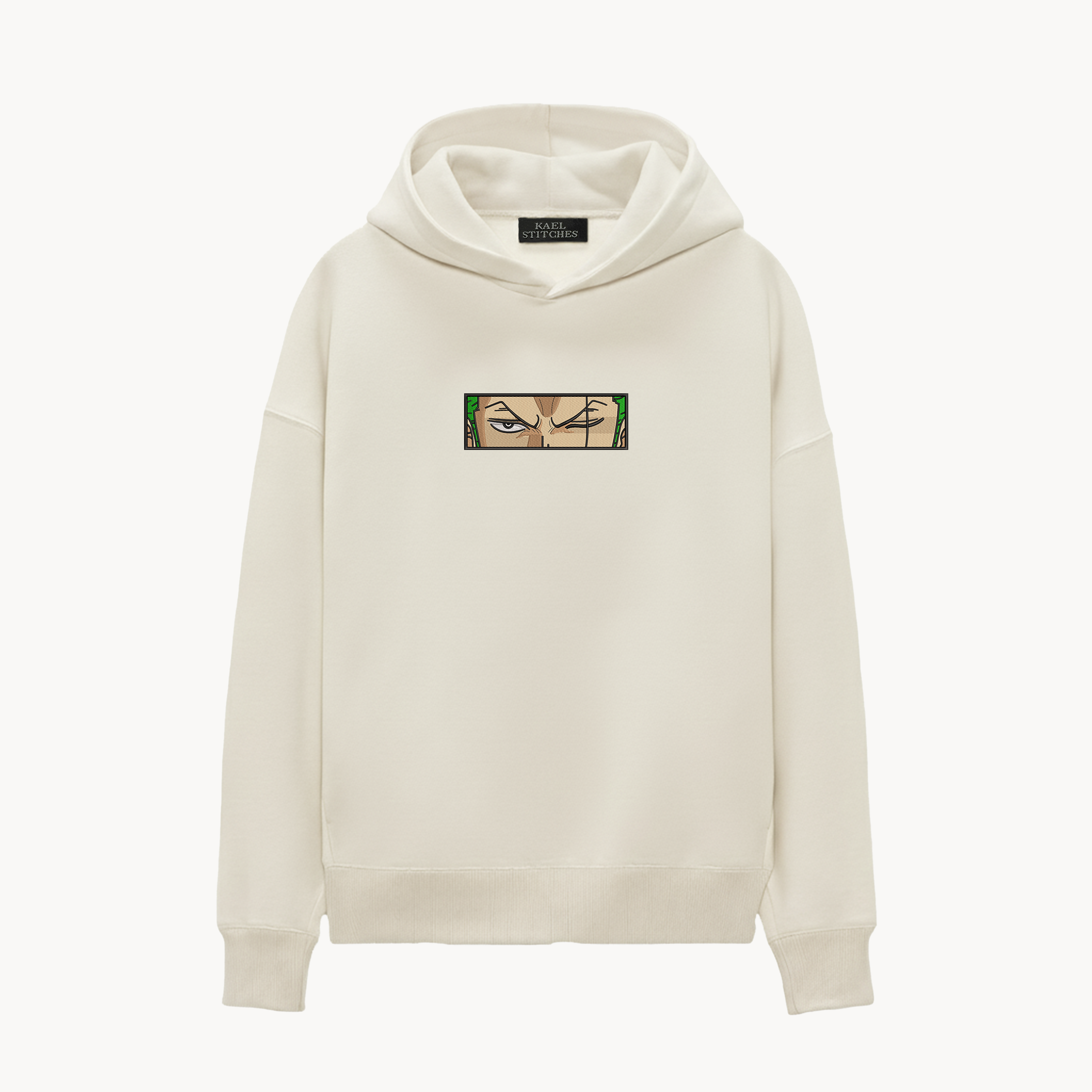 KAEL - OVERSİZE SWEATSHİRT - RORONOA ZORO EYES Yeniden Yapılandırılmış Nakış