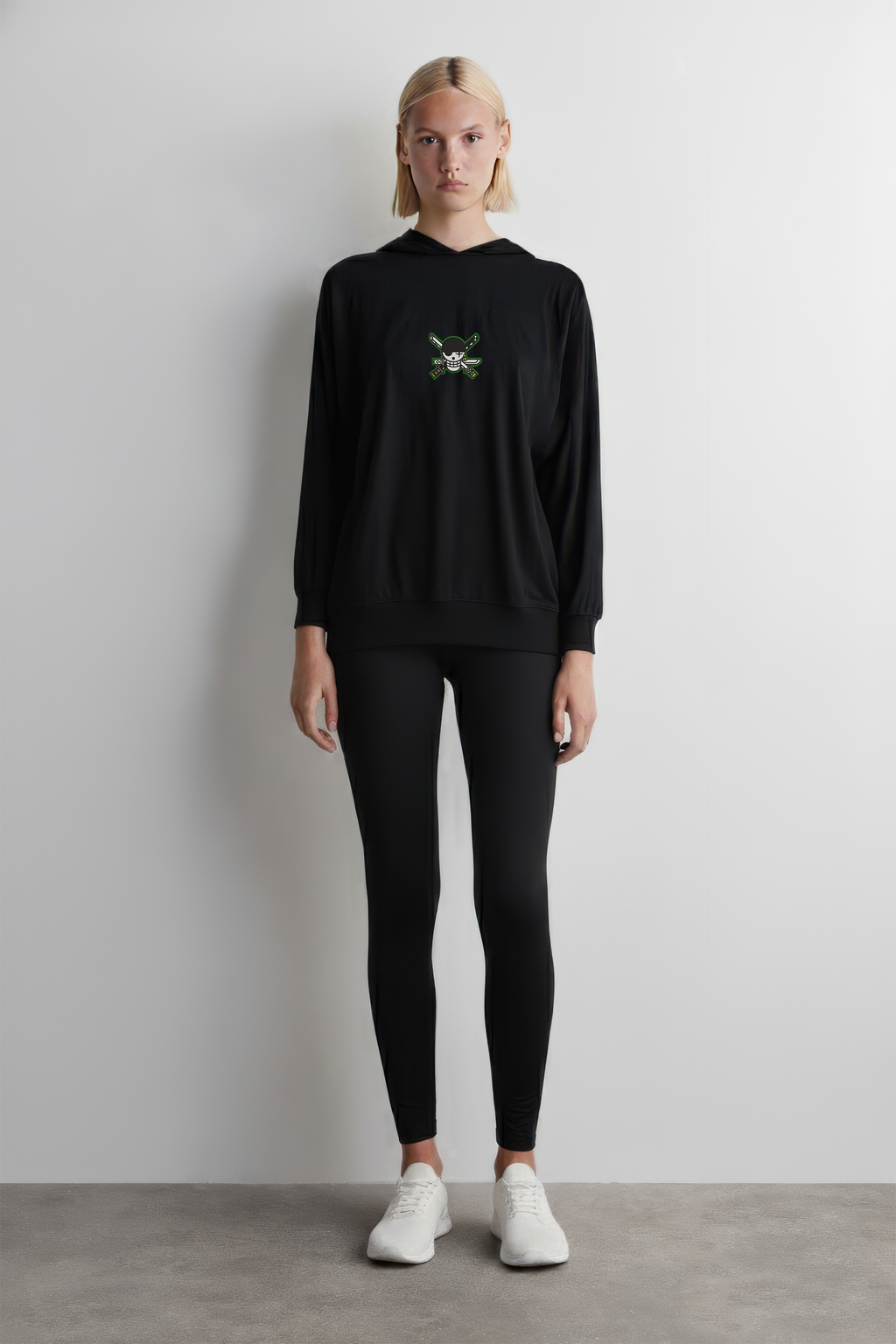 KAEL - OVERSİZE SWEATSHİRT - Roronoa Zoro Yeniden Yapılandırılmış Nakış